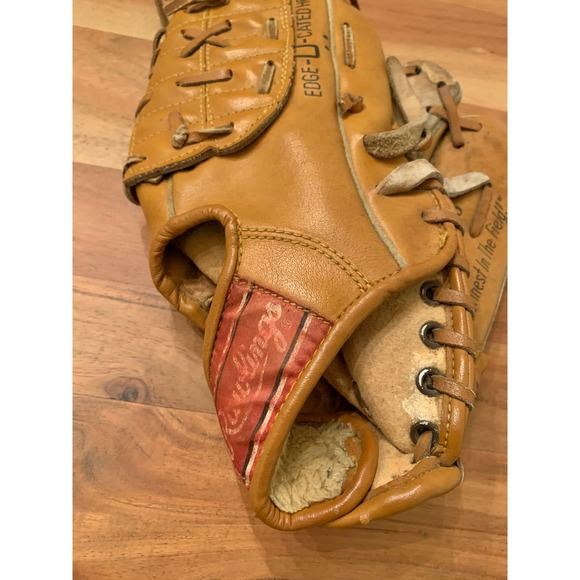 Rawlings Baseball Youth Glove Rickey Henderson RBG135 RHT Leather, FAST SHIP! - Picture 3 of 9